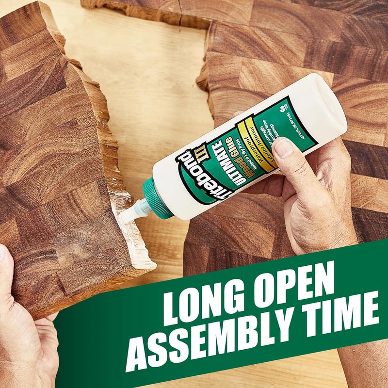 Titebond III Ultimate Wood Glue - 16 fl oz (473 ml) - Waterproof and Strong Adhesive for Wood, Cloth, and Leather - Image 3