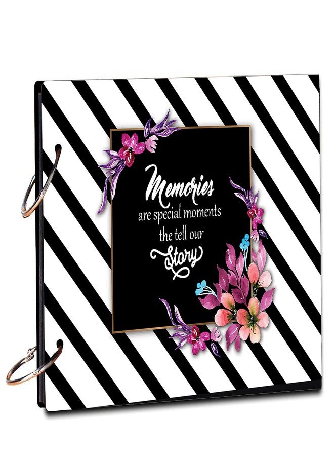 BP Design Solution Memories Special Background Scrap Book Photo Album/Photo Dairy For Memories 20 Pages (8.5X6.5") inch - Image 1