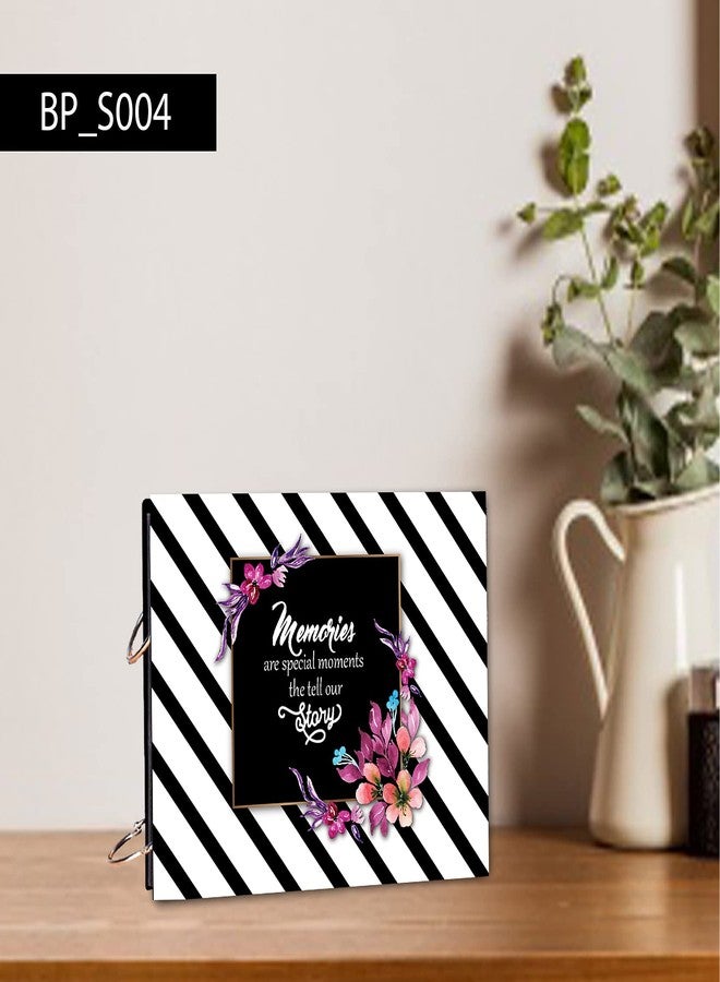 BP Design Solution Memories Special Background Scrap Book Photo Album/Photo Dairy For Memories 20 Pages (8.5X6.5") inch - Image 2