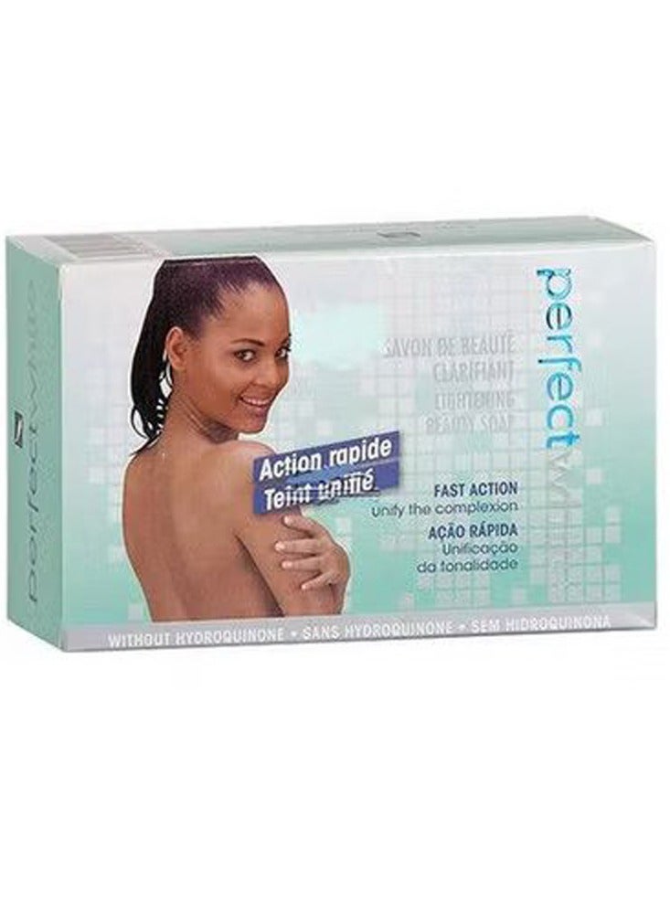 بيرفيكت وايت مجموعة من 5 لوشن تبييض البشرة، كريم، صابون، مصل - Image 4