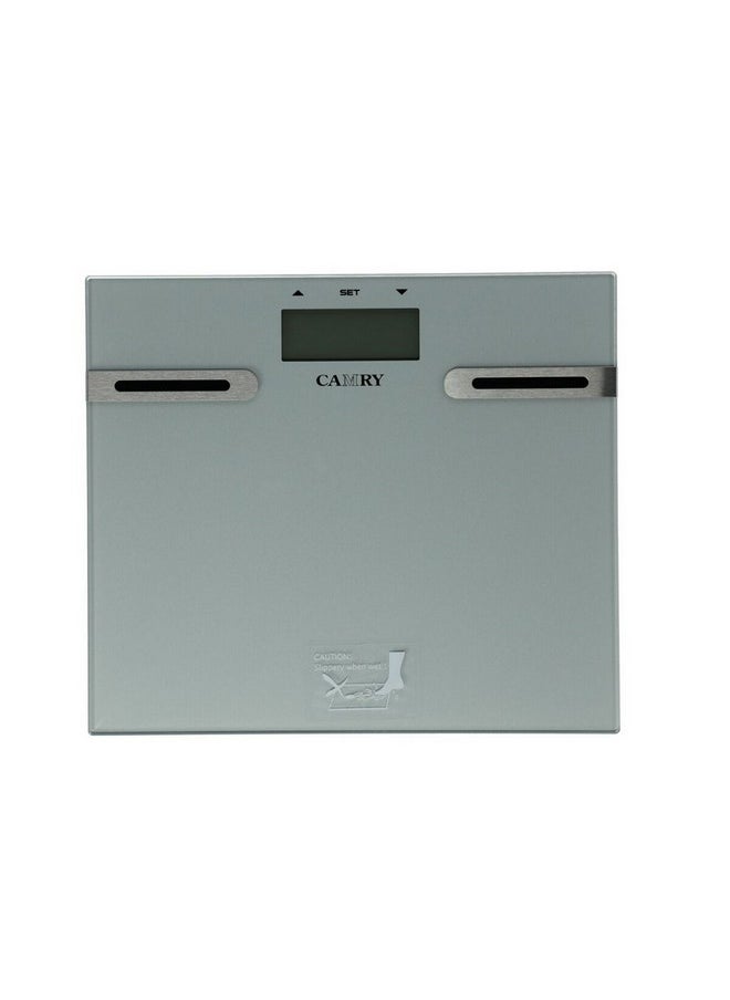 CAMRY Digital Fat Analyzer Scale Silver 150 kg EF996  - Image 3