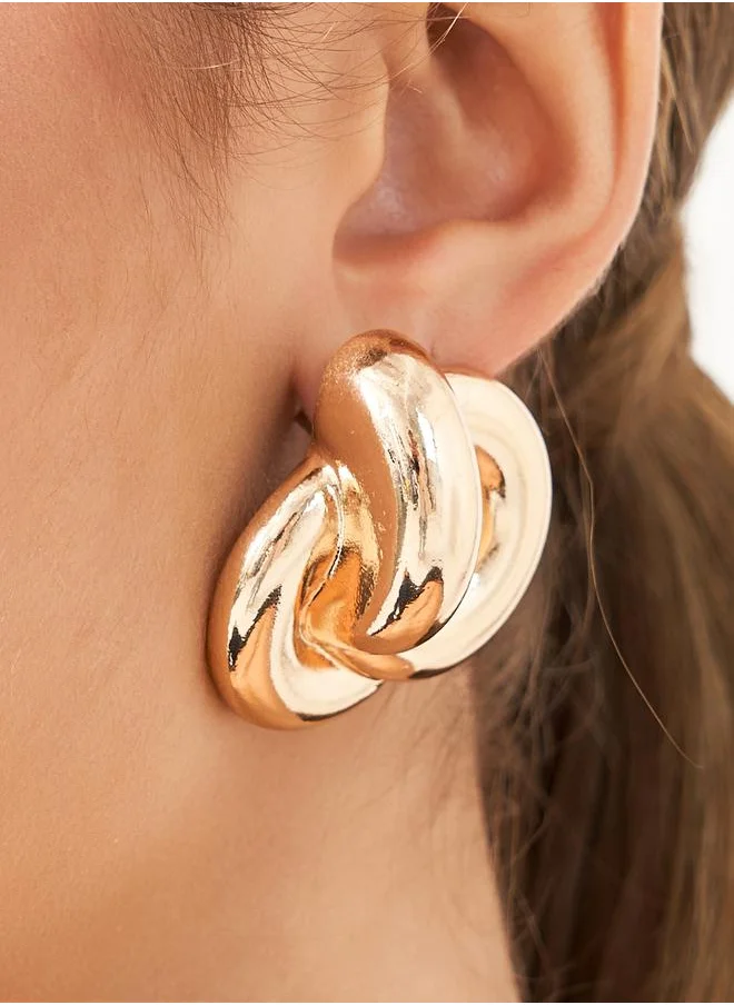 Styli Textured Earrings