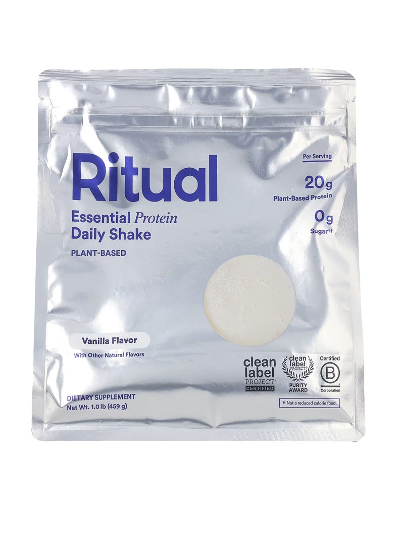 Essential Protein Daily Shake, Vanilla, 1 lb (459 g)