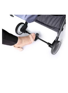 TEKNUM Travel Lite Stroller - SLD by Teknum with Sunveno Styler Fashion diaper Bag - Dark Grey  - Image 5