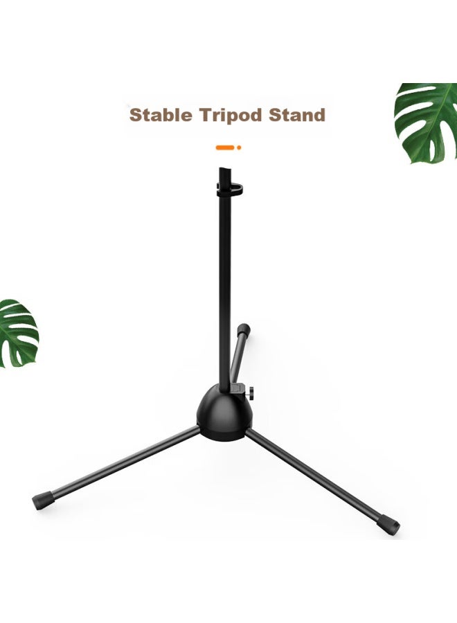 Nintaus Hy-103y Upgraded Version, Mobile Phone Microphone Stand, Microphone Stand, Karaoke Microphone Stand, Tripod Floor-standing Extendable Stand - Image 2