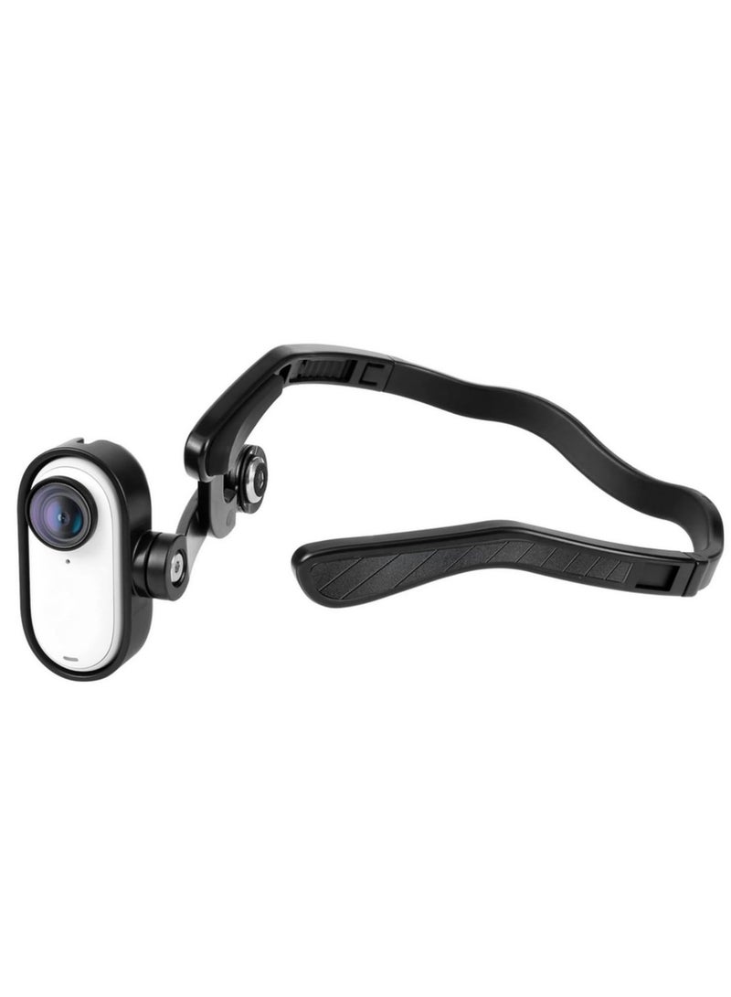 Magnetic POV Holder Head Mount for Insta360 GO3 and GO3S Camera Head Wearable Ear Wear Thumb Mount Headband Bracket Wearing Head Belt Hands Free Stabilizer Accessories  - Image 1