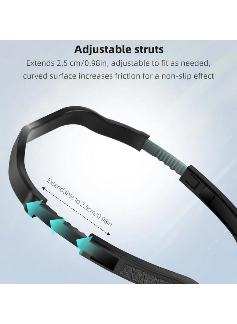 Magnetic POV Holder Head Mount for Insta360 GO3 and GO3S Camera Head Wearable Ear Wear Thumb Mount Headband Bracket Wearing Head Belt Hands Free Stabilizer Accessories  - Image 5
