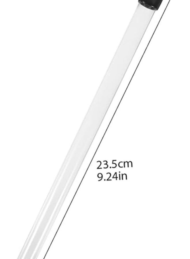 Clear Plastic Storage Tubes 10pcs Round Containers With Lids For Incense Sticks Beads - Image 3