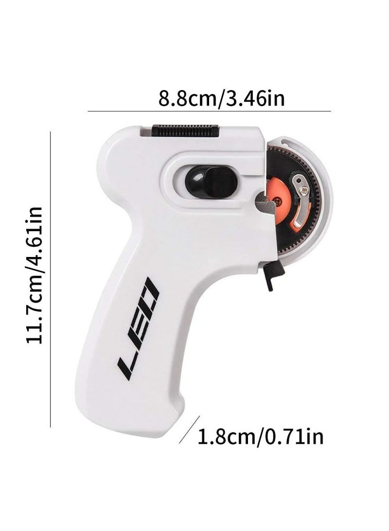 Fishing Hook Device Automatic Binding Machine Automatic Electric Quick Tie Fishing Hook Portable Fishing Accessories White L - Image 2