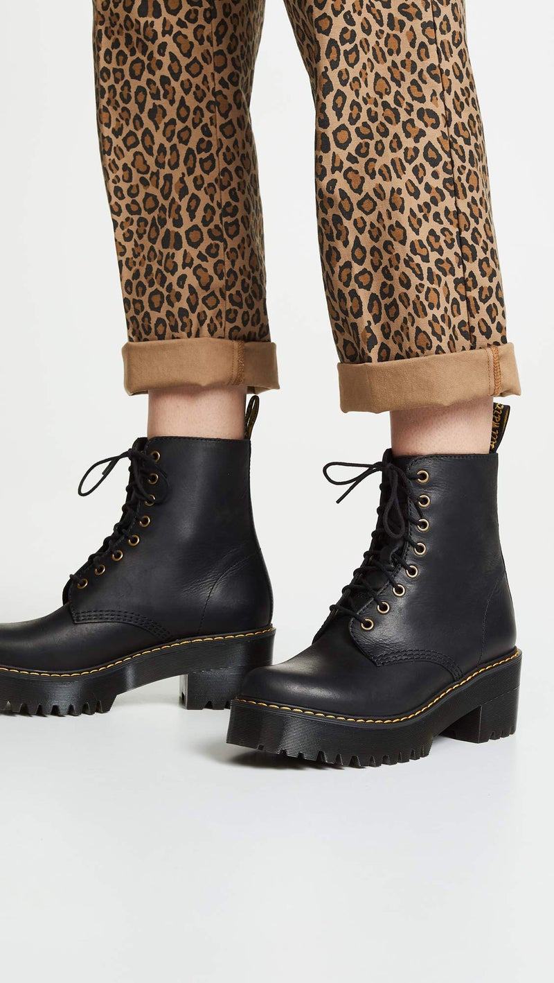 Dr Martens Dr. Martens Women's Shriver Hi Fashion Boot, Black, 7 - Image 3