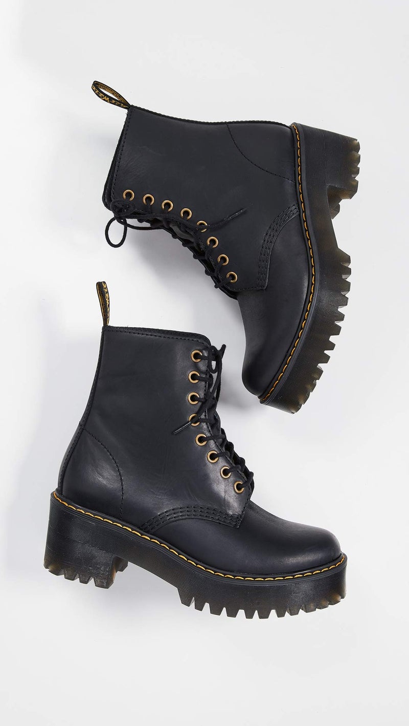 Dr Martens Dr. Martens Women's Shriver Hi Fashion Boot, Black, 7 - Image 5