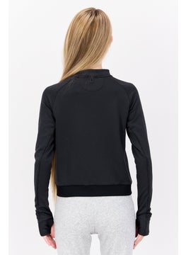 Brooks Women Sportswear Fit Long Sleeve Training Top, Black  - Image 3