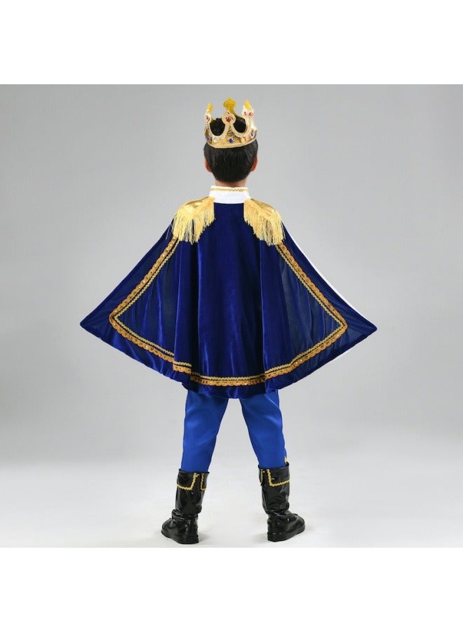 general Children's king prince costume boys cosplay prince performance role-playing king performance costume suitable for height 100cm-150cm - Image 3