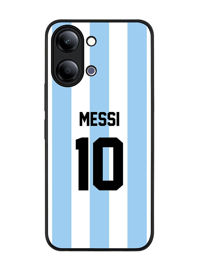 Stylizedd For vivo Y21 / Y11 Case,Slim fit Camera Protection, Shockproof Thin Phone cover  - Football - Argentina,  Messi - Image 1