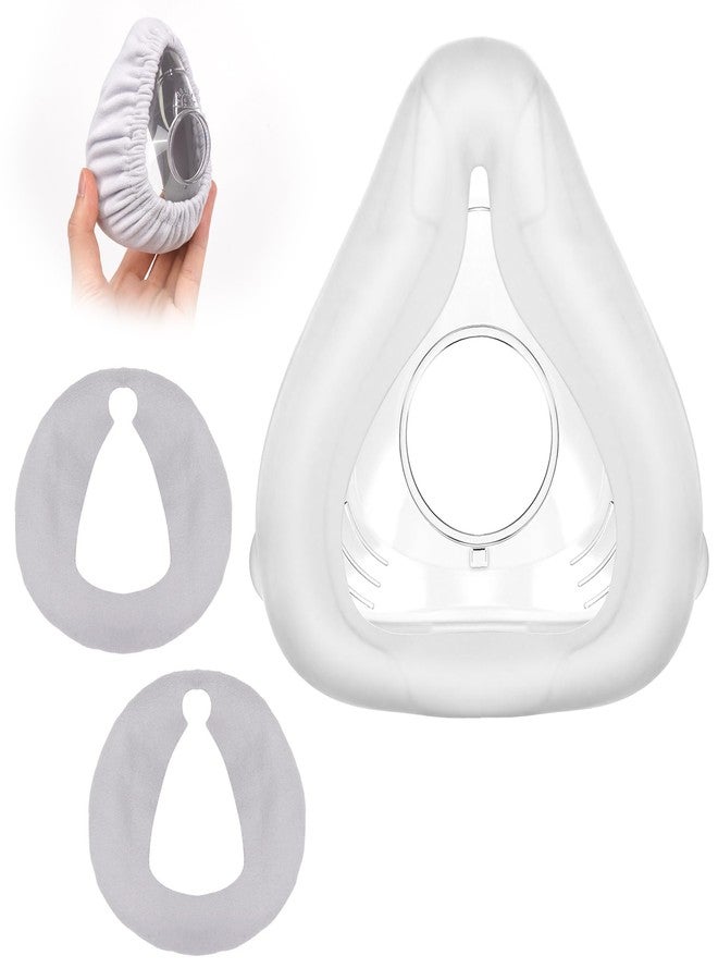 MEDICOLOR Replacement Cushion for F20 Small Along with 2 Mask Liners, Washable Reusable Cushion Covers, Secure Fit, Reduced Air Leaks, and Enhanced Comfort - Image 1