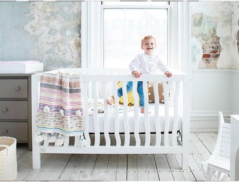 Linens Limited Box Pleated Crib Bed Skirt Premium 100% Cotton 800 Thread Count Nursery Crib Toddler Bedding Crib Bedskirt for Baby Boys or Baby Girls, (28" x 52") + 14" Drop Lenght - Sage Solid - Image 5