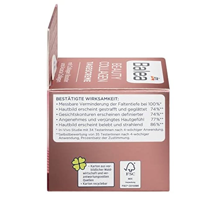 Balea Beauty Collagen Day Cream with Collagen Booster and Acacia Collagen, 50 ml - Image 5