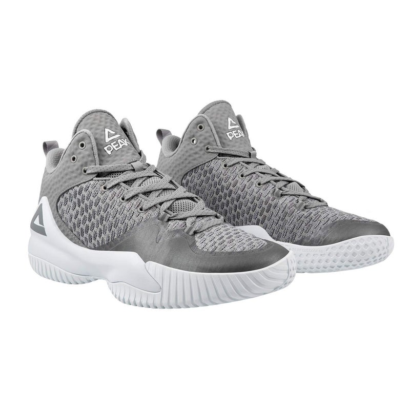 PEAK أحذية كرة السلة للرجال عالية القمة - أحذية رياضية خارجية غير قابلة للانزلاق مع وسادة للتمارين الرياضية واللياقة البدنية - Image 4