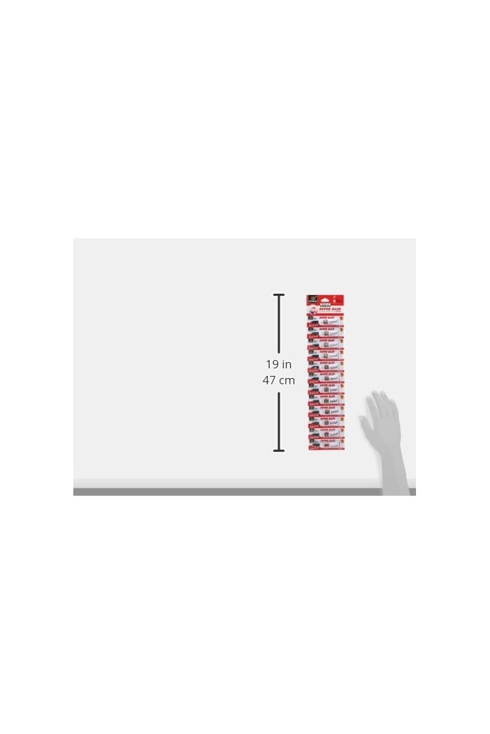 Super Glue Epobond Sarough Super Glue, Clear, Liquid, Glue, 12 Count - Image 2