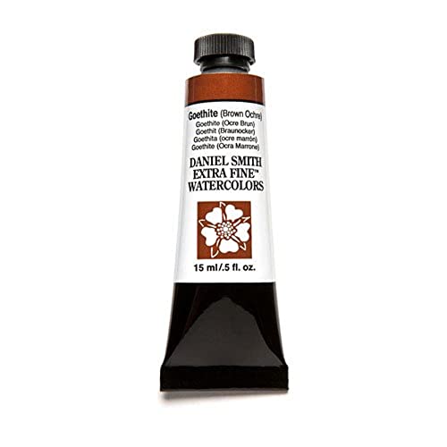 Daniel Smith Extra Fine Watercolor 15ml Paint Tube, Goethite-Brown Ochre (284600144), 0.5 Fl Oz (Pack of 1) - Image 1