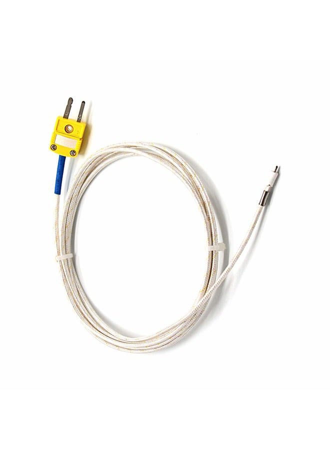 T-PRO K-Type Thermocouple Wire for Very High Temperature(0-1000℃) Fiberglass (1M Wire) - Image 3