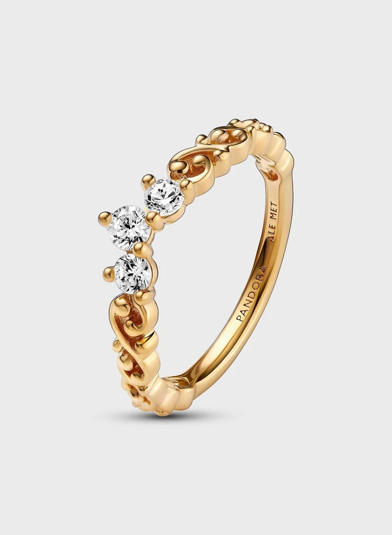PANDORA Regal Swirl Tiara Ring