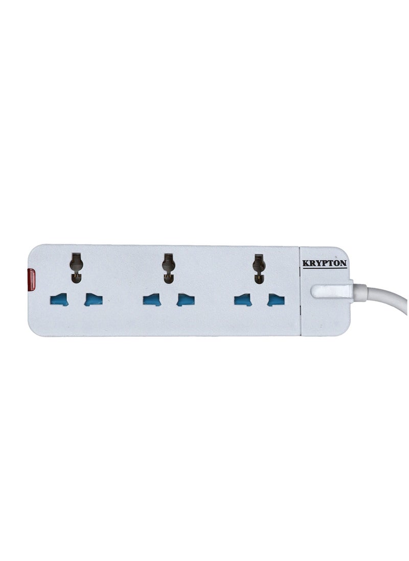 KRYPTON - 3 Way Universal Type Extension Socket  Board Plug - Image 1