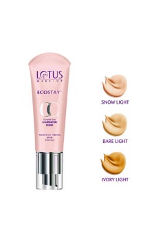 Lotus Makeup Ecostay Cc Complete Care Illuminating Crème Spf 30, Bare Light, 25 G  - Image 3