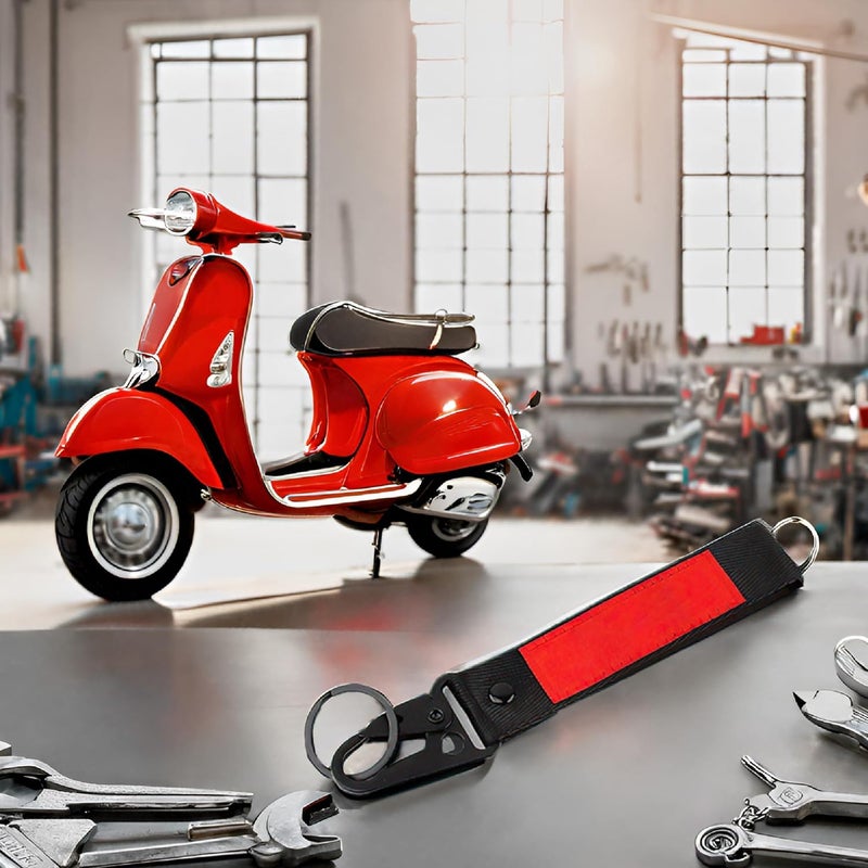 XIDAODIT Motorcycle Keychain for Vespa Models - Image 2