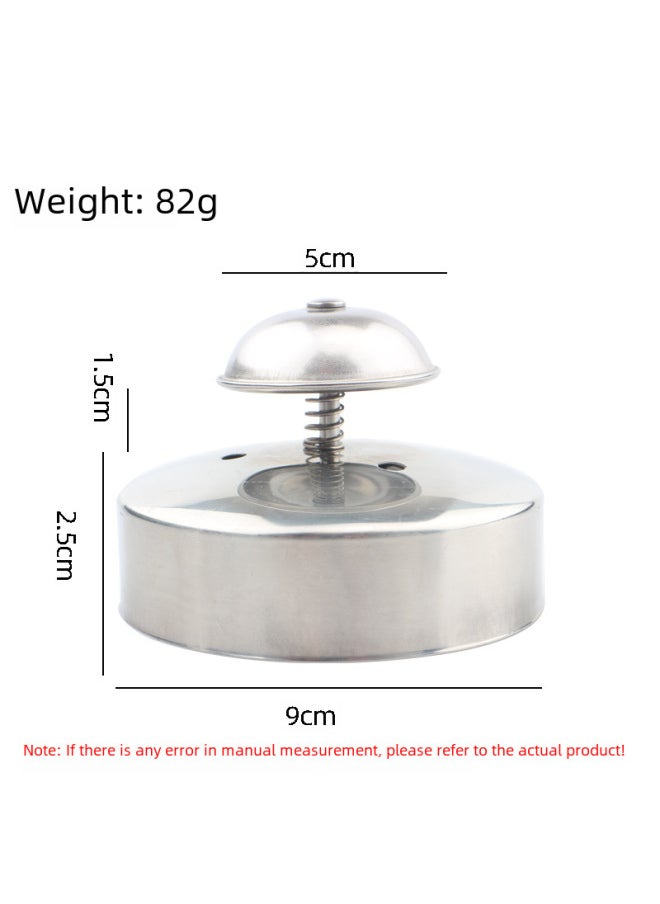 Generic 304 Stainless Steel Bread Press Mold Triangle Sandwich Cutting Sealing Device Diy Baking Press Type Bread Sealer-Color:Stainless Steel Primary Color  - Image 2