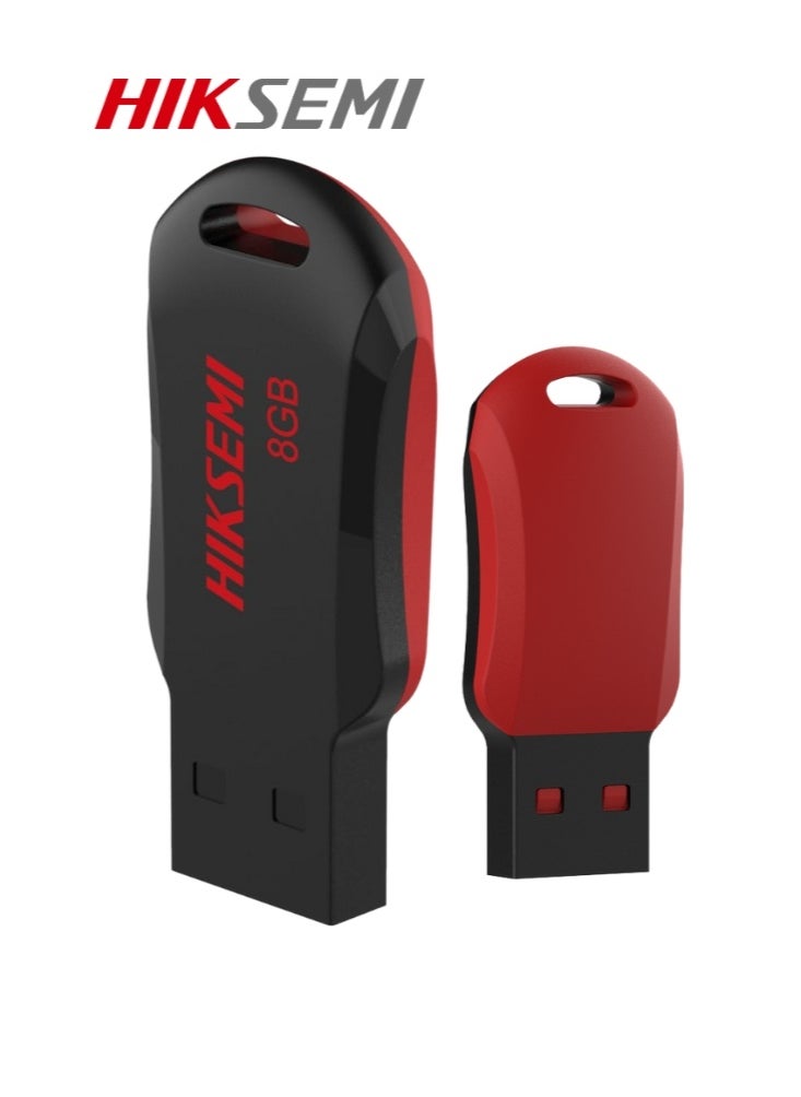 HIKSEMI HIKSEMI 8GB USB 2.0 RNB Flash Drive, Black | HS-USB-M200R 8GB  - Image 1