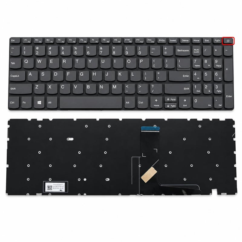 Swiztek Laptop Keyboard for Lenovo IdeaPad 330-15 330-15AST 330-15IGM 330-15IKB 330-15ICH 330-15ARR 15IML05 15IIL05 15ADA06 330S-15IKB 330S-15ARR 330S-15AST - Image 5