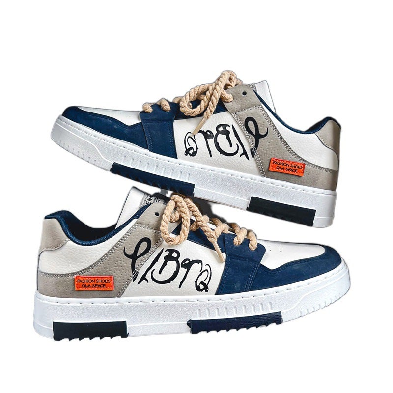 Hydrogen Cloud Men'S Shoes Summer Breathable Sports Casual Sneakers Boys All-Match Niche Trendy Brand Thin Thick Bottom Trendy Shoes - Image 5