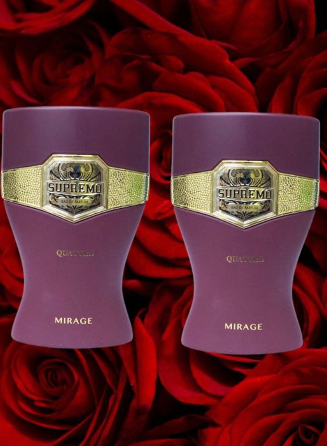 Mirage 2 Pieces Supremo Quattro Mirage EDP 100ML - Image 1