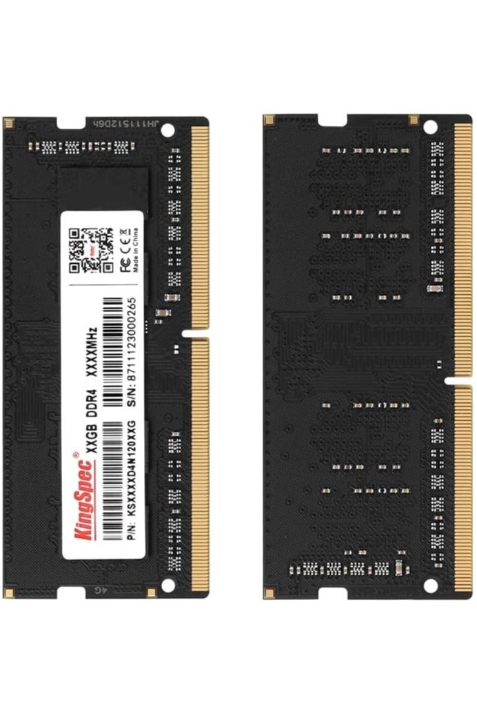 كينجس بيك ذاكرة كينج سبيك DDR4 RAM 8GB/16GB بسرعة 3200 ميجاهرتز – 1.2 فولت، 260 دبوس، للاب توب – SODIMM PC4-25600 - Image 4