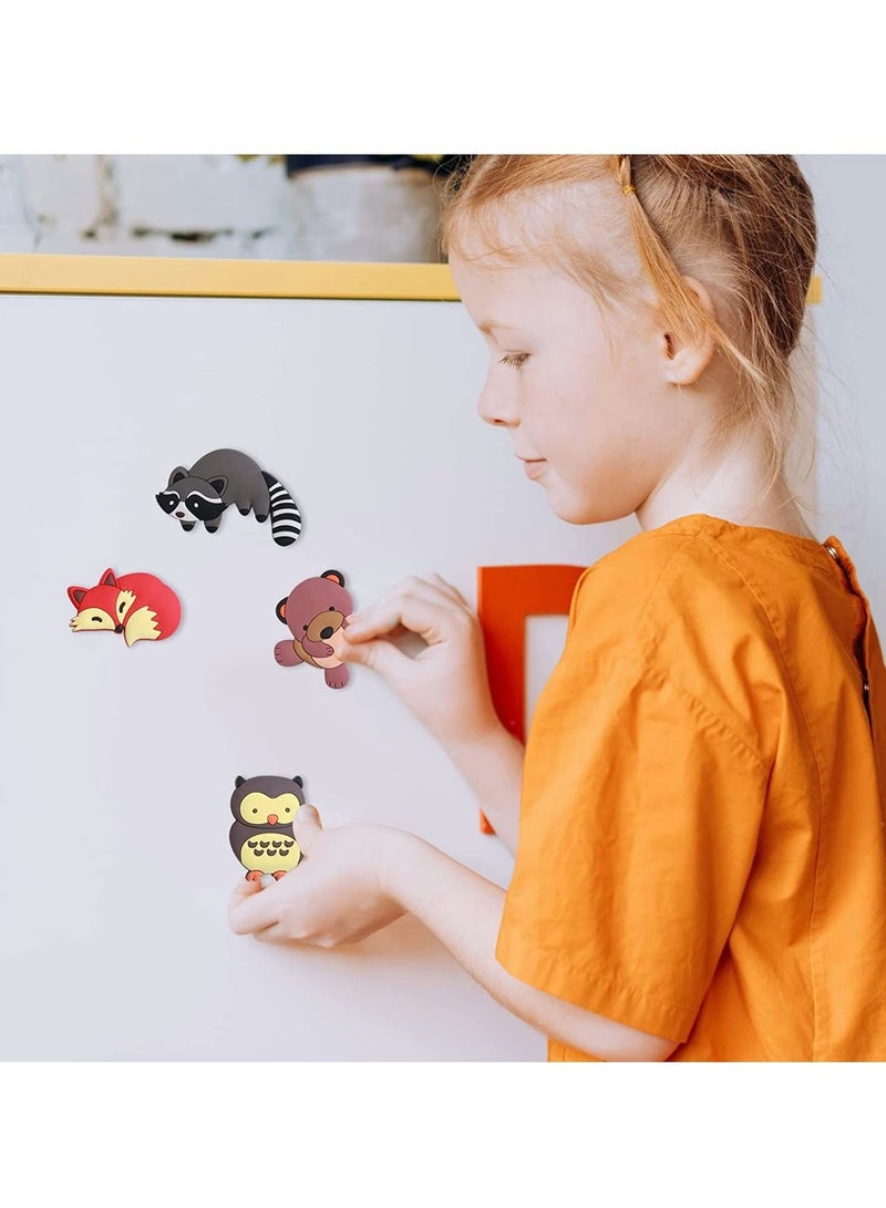 Captaintech Fridge Magnets for Toddlers Refrigerator Child Full Back Magnetic Soft Rubber Kids Educational Toys Baby Gift Magnet Whiteboard - Image 5