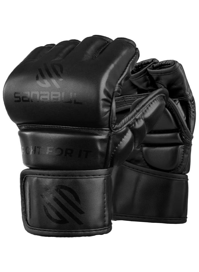 Essential MMA Gloves for Men and Women | Professional Fight Gloves for Sparring, Grappling, and Bag Training | Trusted by Pro Fighters (All black, Large/X-Large) - pzsku/ZFD53066A16B2A1787765Z/45/_/1721645391/ddb420ef-9f62-440d-aabe-5c430a1a1133