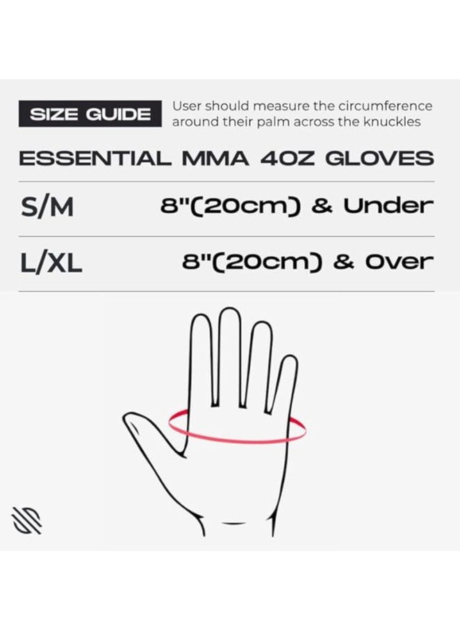 Essential MMA Gloves for Men and Women | Professional Fight Gloves for Sparring, Grappling, and Bag Training | Trusted by Pro Fighters (All black, Large/X-Large) - pzsku/ZFD53066A16B2A1787765Z/45/_/1730874690/93afc974-9172-443e-bc25-e3b31ab1cb2f