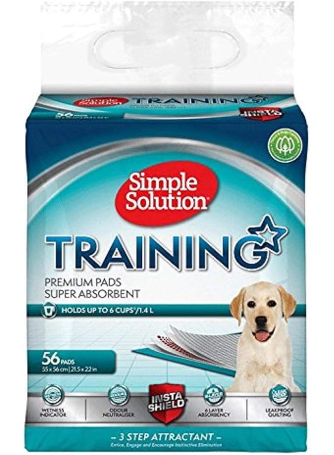 Simple Solution Training Pads For Puppies 55X56Cm 56Pads - Image 1