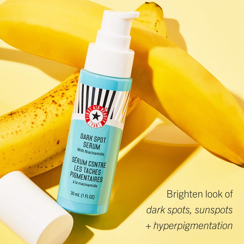 First Aid Beauty - Dark Spot Serum with Niacinamide, Helps Reduce Look of Dark Spots, Sun Spots, Hyperpigmentation, Discoloration & Post-acne marks, Non-Comedogenic, Safe for Sensitive Skin, 1 oz - Image 2