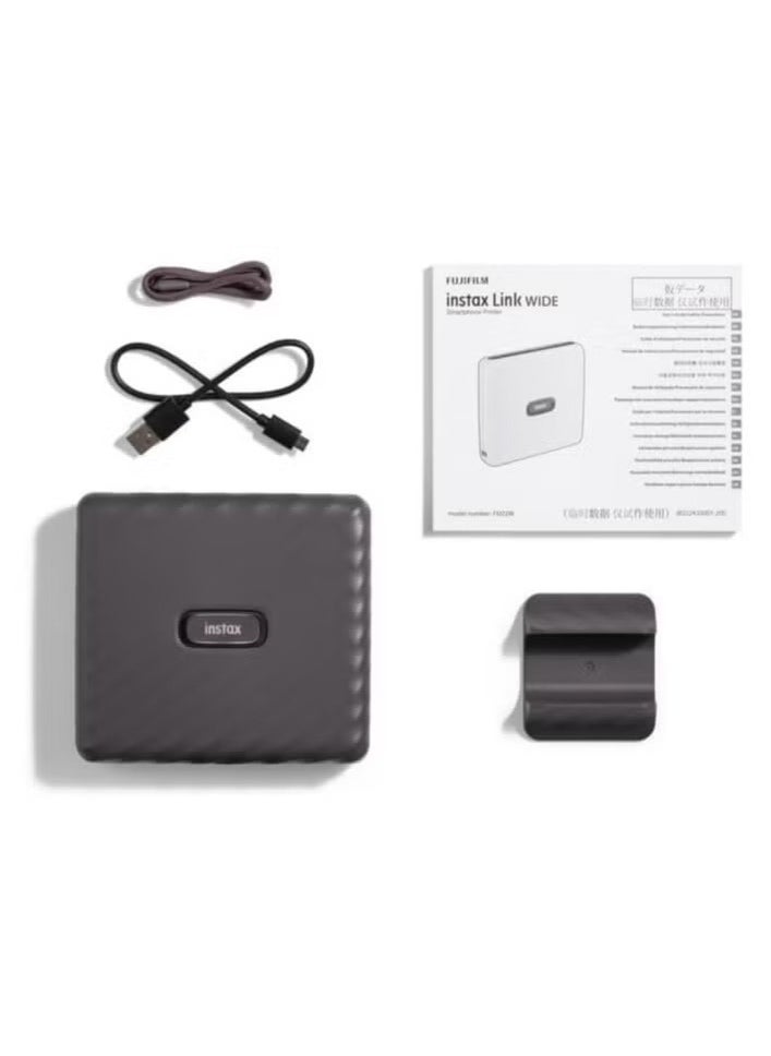 FUJIFILM Fujifilm Instax Link Wide Printer - Mocha Gray  - Image 2
