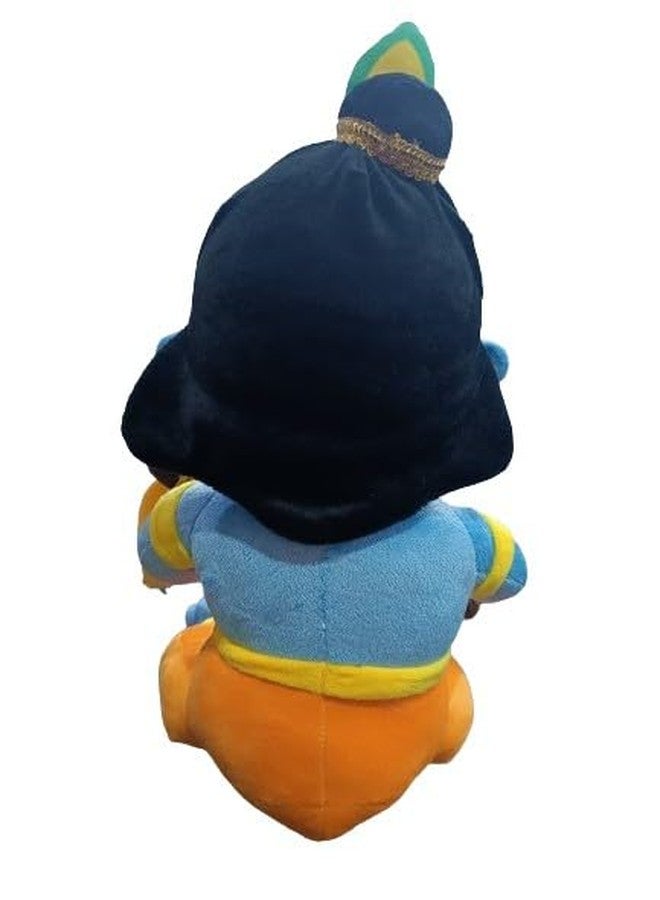 RVA Hindu Religious God Soft Toy Kids | Devotional Hindu God Lord Krishna with Bansuri | Stuffed Toys for Boys & Girls Toy for Car Dashboard, Temple & Gifting (35cm) - Image 5