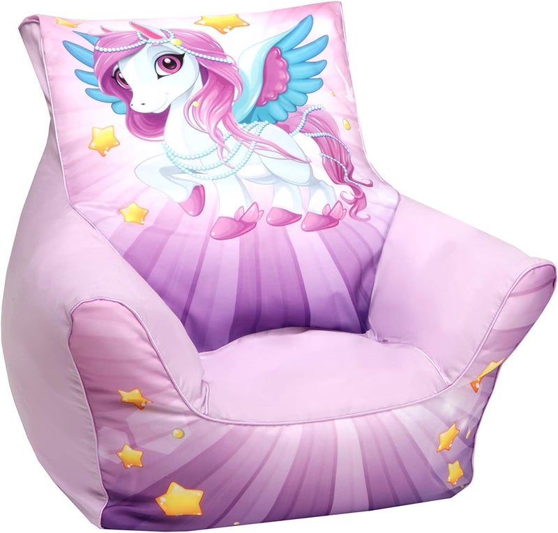 Delsit Unicorn Bean Chair for Kids