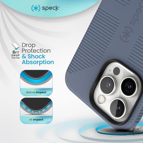 Speck غطاء سبيك كاندي شيل Grip - آيفون 16 برو نحيف ماغسيف - أزرق غامض/دنيم باهت - Image 2