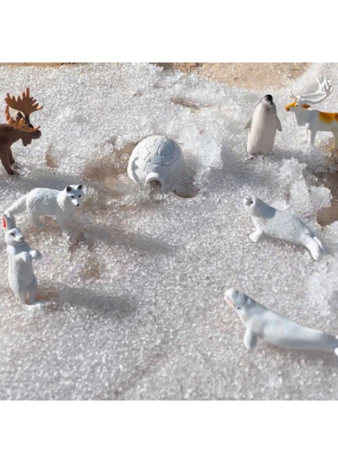 Safari Ltd. - Safari Ltd Arctic TOOB With 10 Fun Figurines, Including A Harp Seal, Husky, Caribou, Arctic Rabbit, Killer Whale, Walrus, Arctic Fox, Beluga Whale, Igloo, And Polar Bear For Ages 3 and Up - Image 1