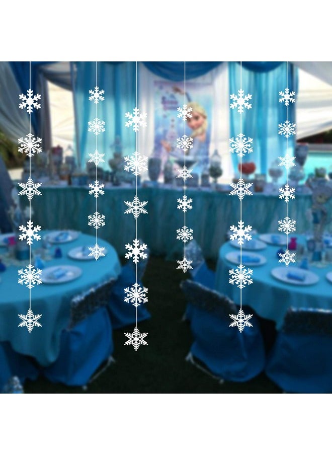 TUPARKA 12 Strings Snowflake Hanging Decorations Frozen Birthday Party Supplies Winter Wonderland Party Decorations White Christmas Snowflake Decorations Snowflake Garland Hanging Decorations - pzsku/ZFD53923793BF5B2F7A7DZ/45/_/1740982837/c348cdb4-7ac8-4648-b49d-f94c25eaed6f