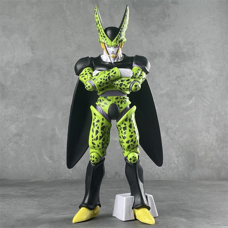 Dragon Ball Z Cell Figure Showdown with Goku Standing Figure Anime Model Collectible Boxed Decoration Wholesale - Image 1