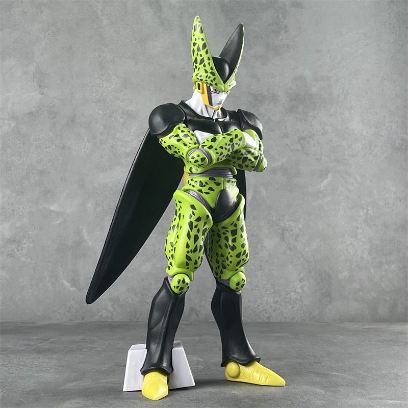 Dragon Ball Z Cell Figure Showdown with Goku Standing Figure Anime Model Collectible Boxed Decoration Wholesale - Image 2
