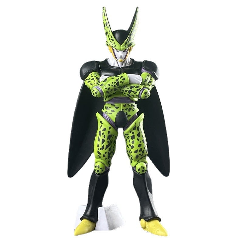 Dragon Ball Z Cell Figure Showdown with Goku Standing Figure Anime Model Collectible Boxed Decoration Wholesale - Image 5