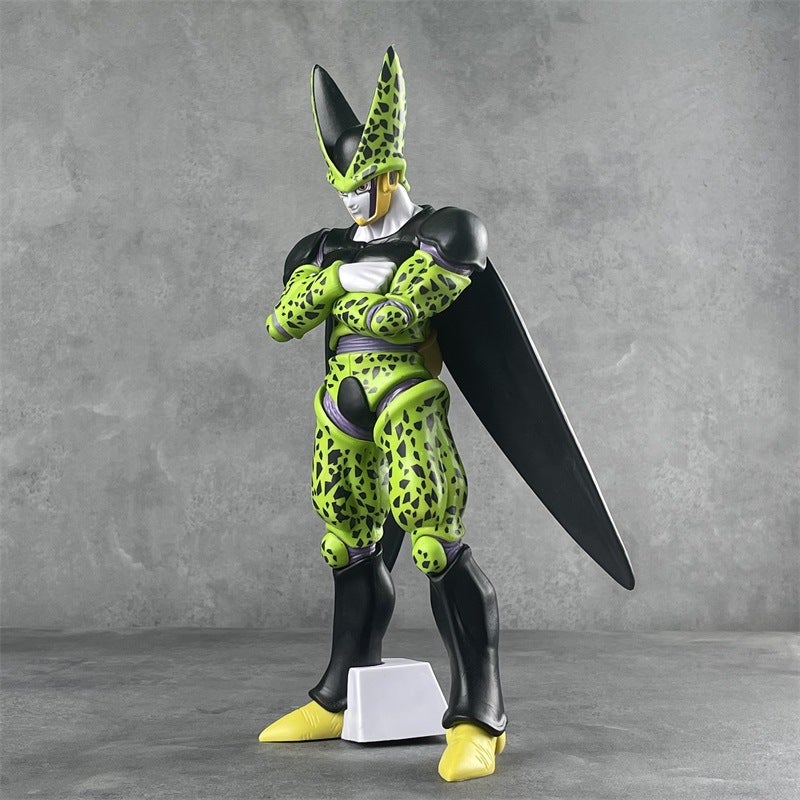 Dragon Ball Z Cell Figure Showdown with Goku Standing Figure Anime Model Collectible Boxed Decoration Wholesale - Image 3
